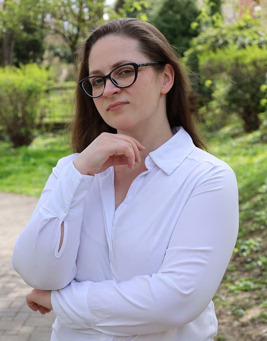 image of Olena Marchenko sworn translator